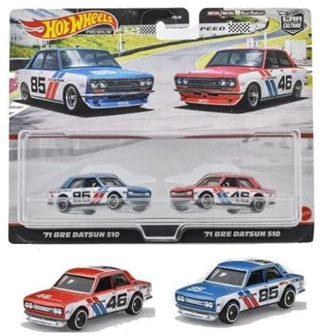 Hot Wheels - Car Culture - '71 Bre Datsun 510 & '71 Bre Datsun 510