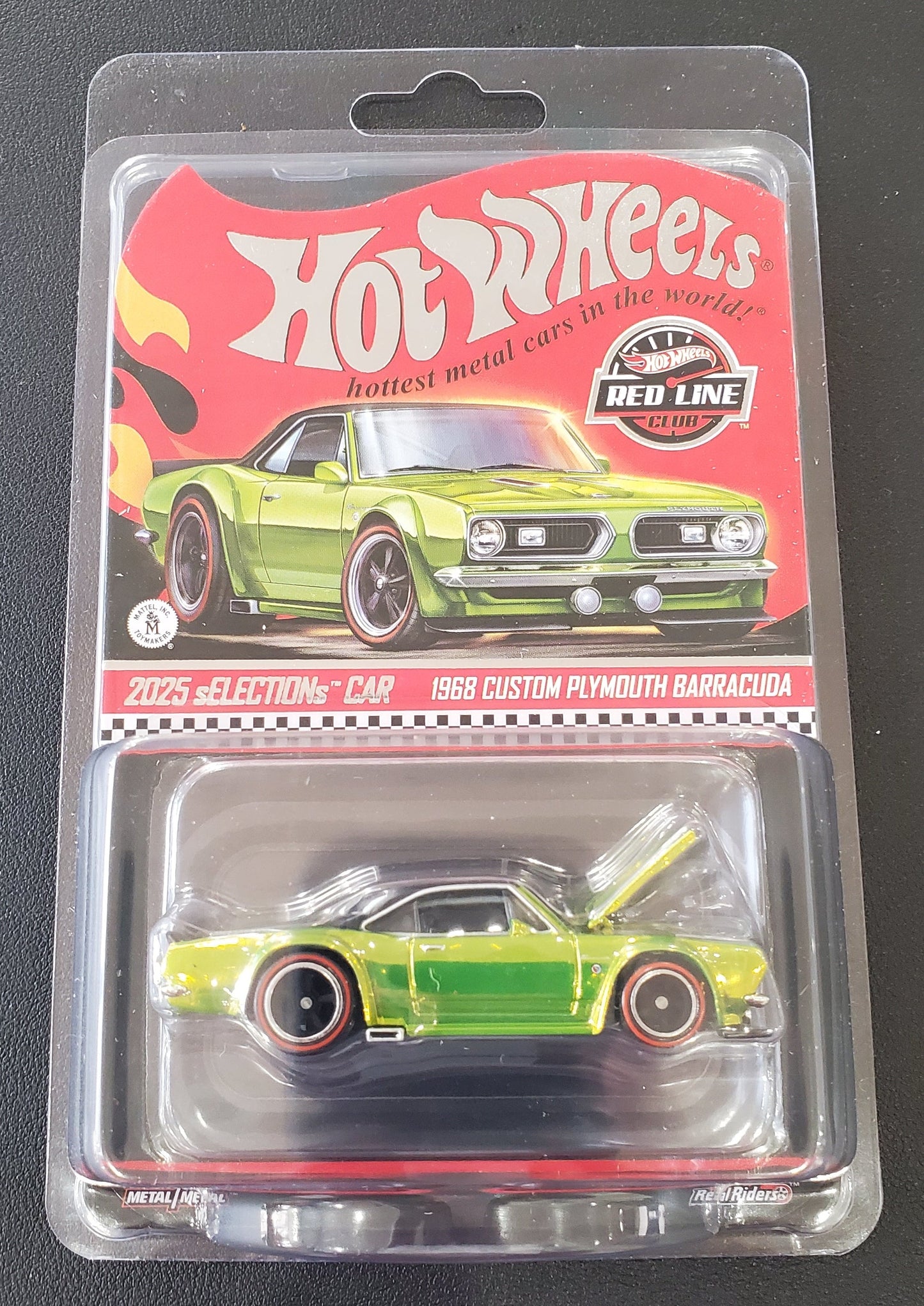 Hot Wheels - 2025 sELECTIONs Car RLC - 1968 Custom Plymouth Barracuda