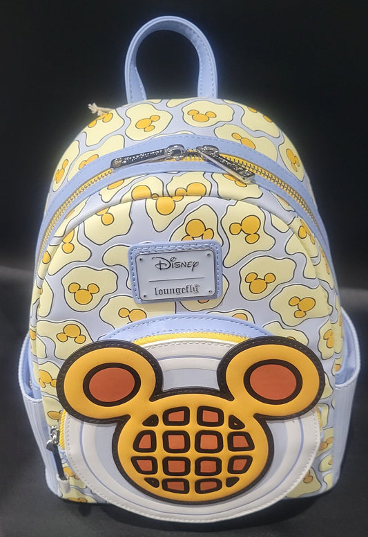 Loungefly - Mickey Mouse Breakfast Waffle Scented Mini Backpack