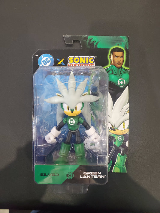 DC x Sonic The Hedgehog - Silver Green Lantern