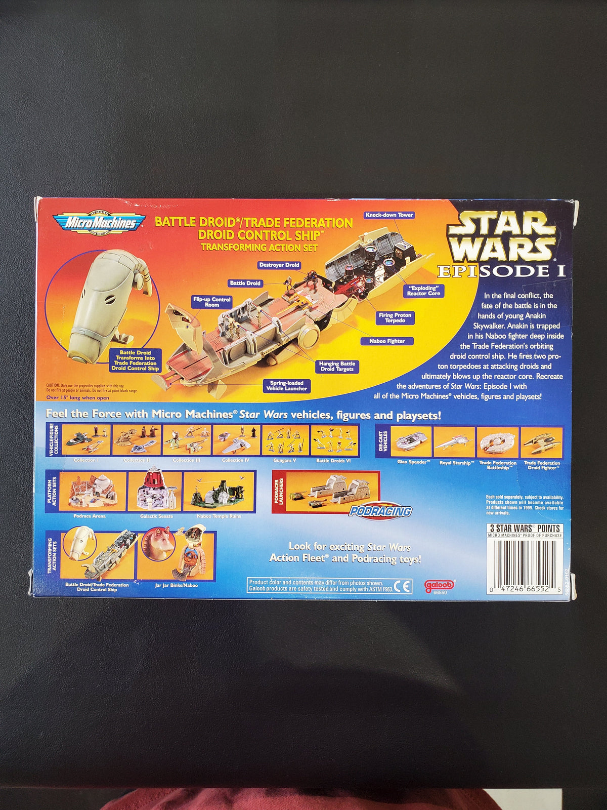 Star Wars - Micro Machines - Battle Droid/Trade Federation Droid Control Ship