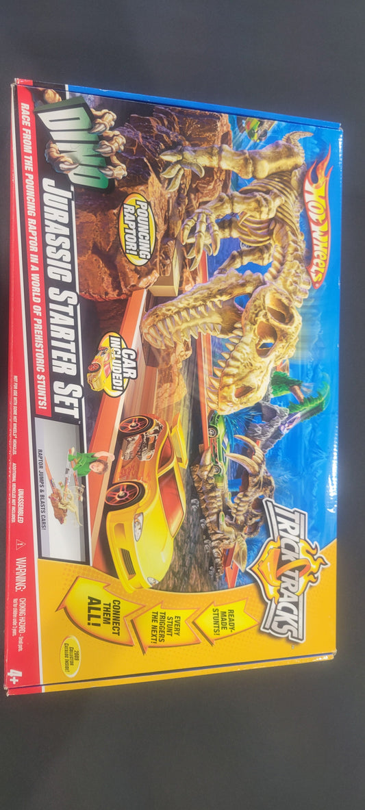 Hot Wheels - Trick Tracks - Dino Jurassic Starter Set