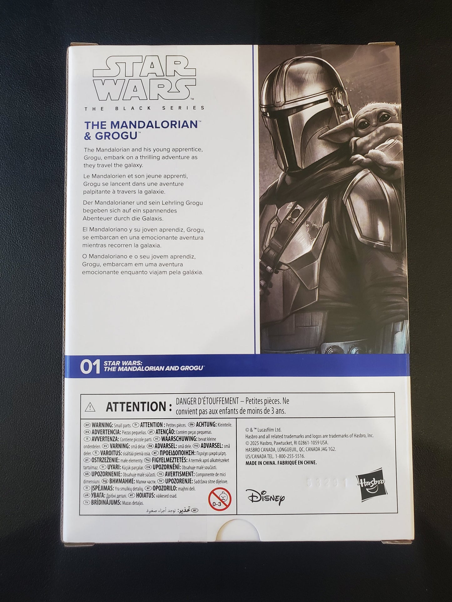 Star Wars - The Black Series - First Edition - The Mandalorian & Grogu #01