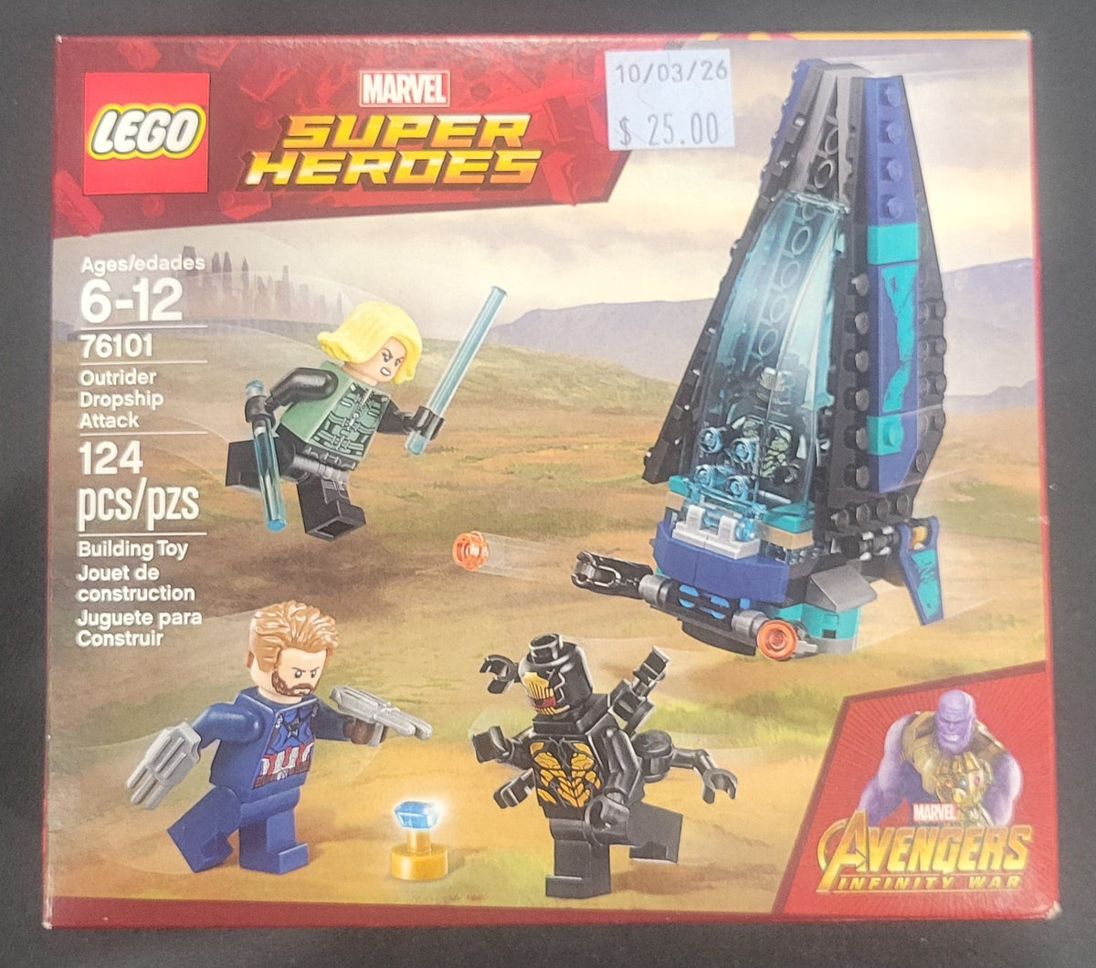 LEGO Marvel Outrider Dropship Attack 76101