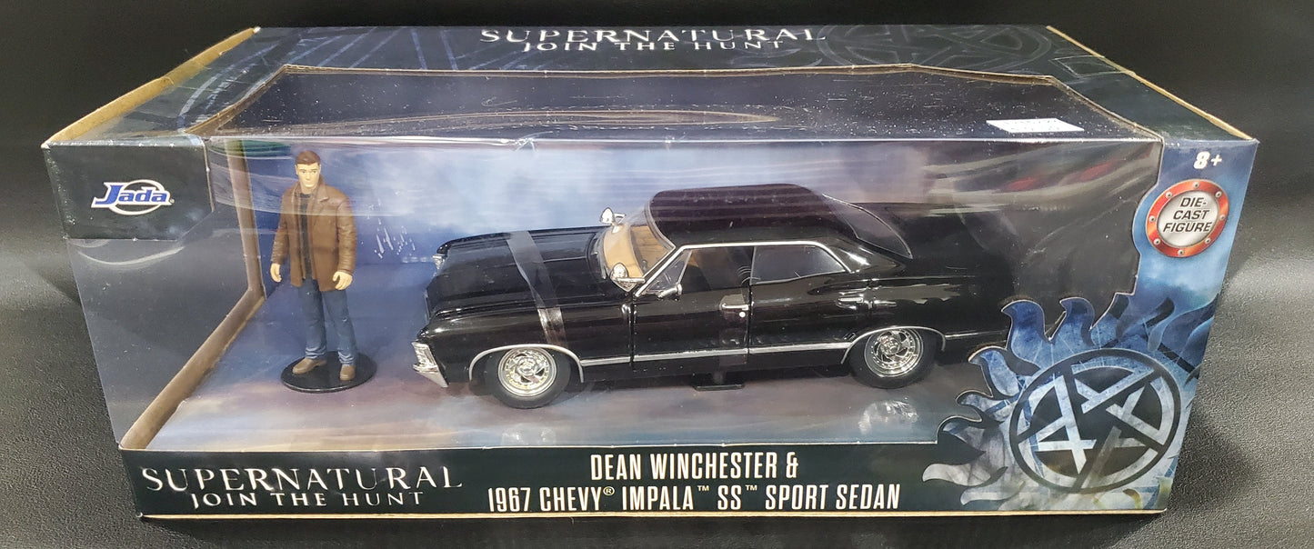 Jada - Supernatural - Dean Winchester & 1967 Chevy Impala SS Sport Sedan