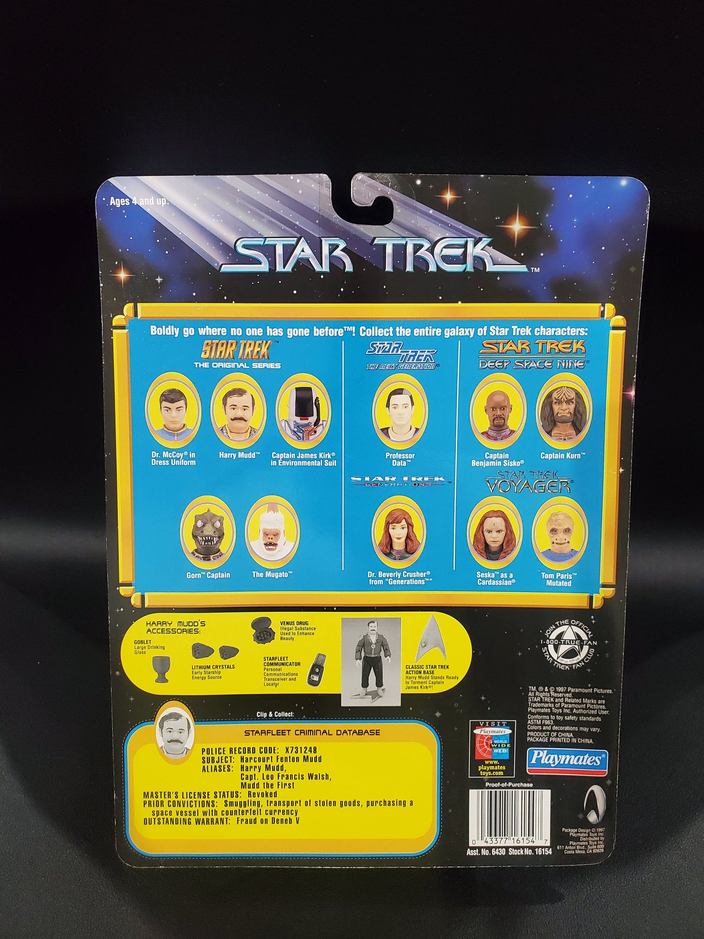 Star Trek -  1997 Harry Mudd