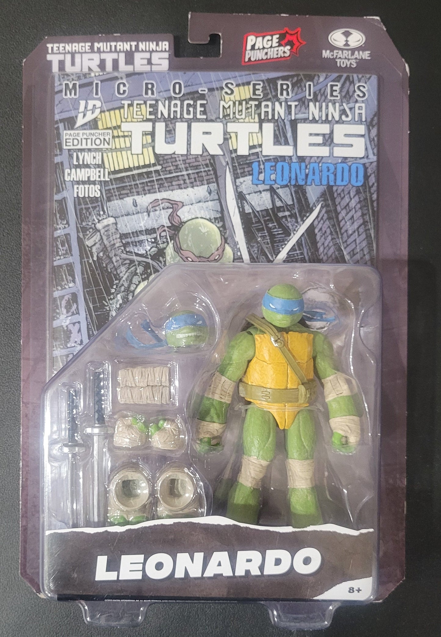 McFarlane Toys - TMNT Page Punchers - Leonardo