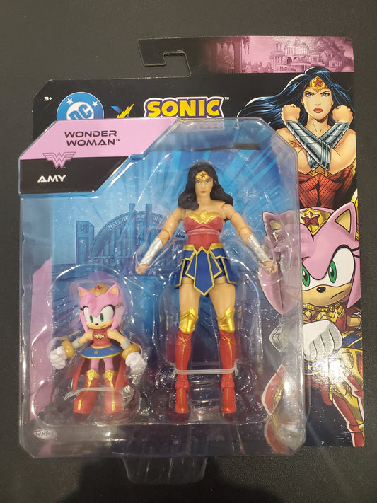 DC x Sonic The Hedgehog - Amy Wonder Woman
