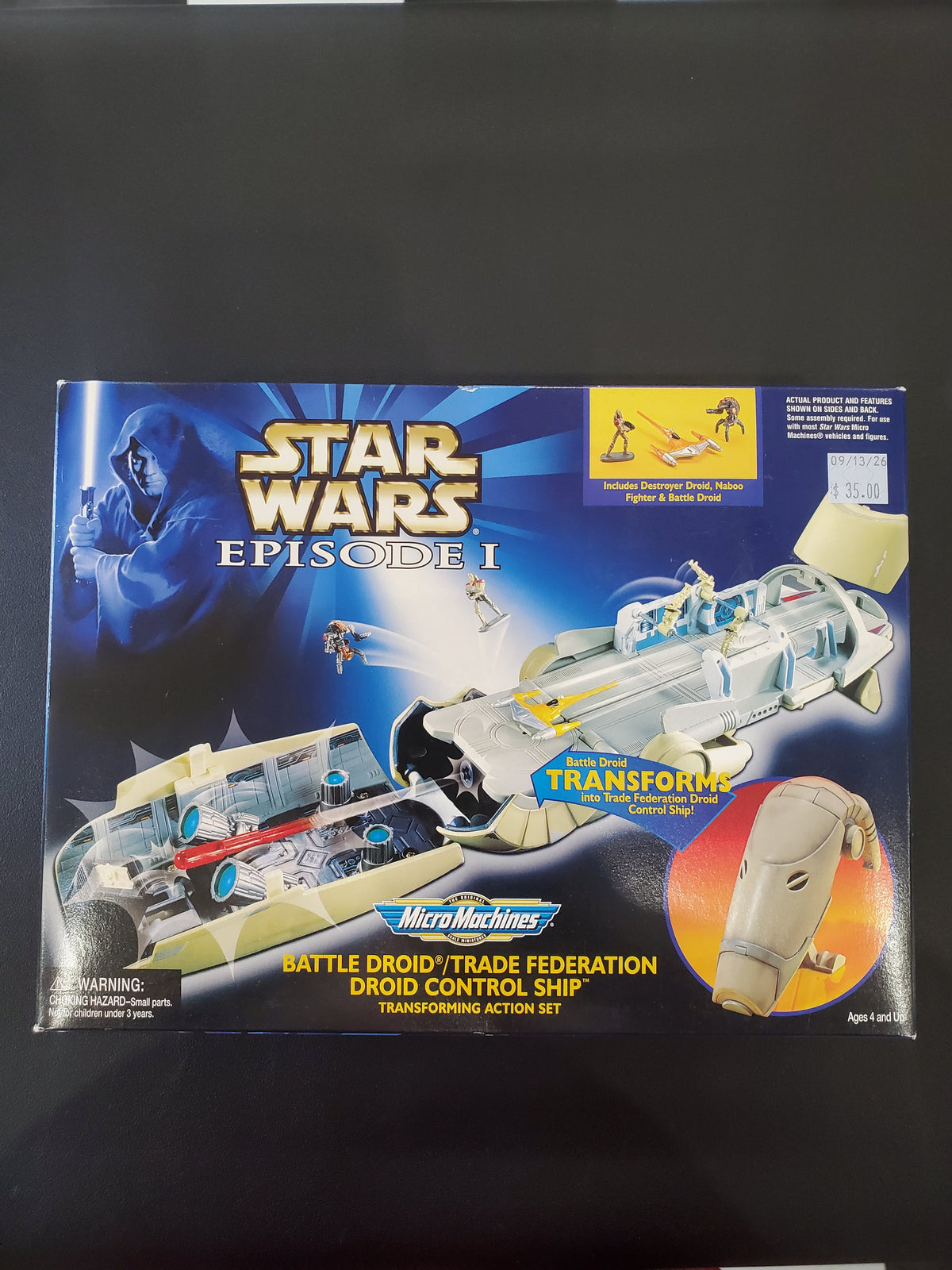Star Wars - Micro Machines - Battle Droid/Trade Federation Droid Control Ship