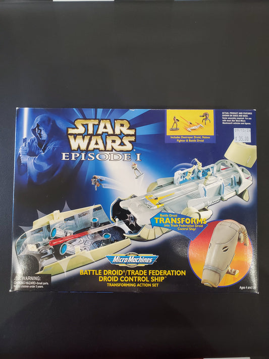 Star Wars - Micro Machines - Battle Droid/Trade Federation Droid Control Ship