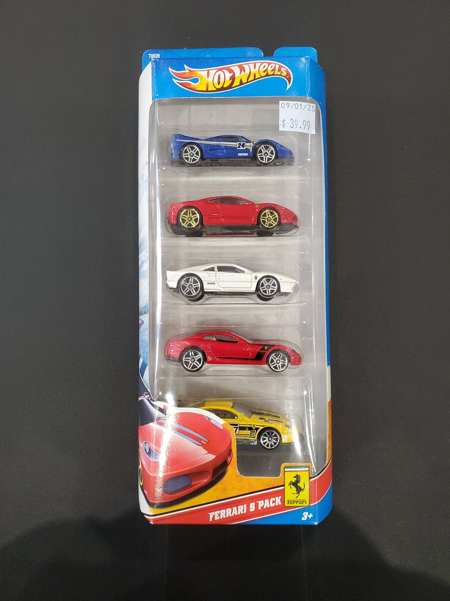 Hot Wheels - Ferrari - 5 Pack