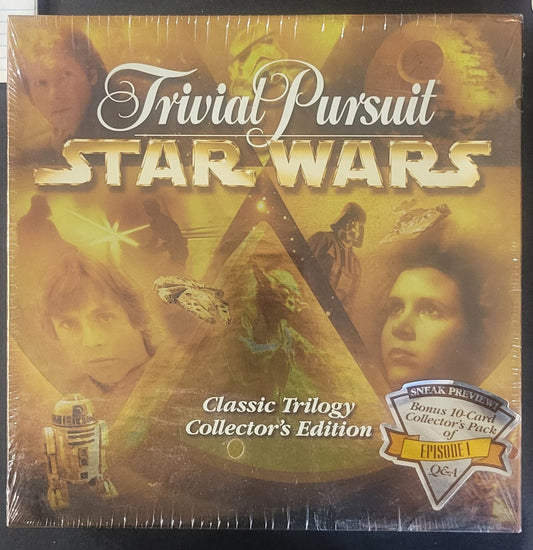 Star Wars - Trivial Pursuit - Classic Trilogy Collector's Edition Sealed