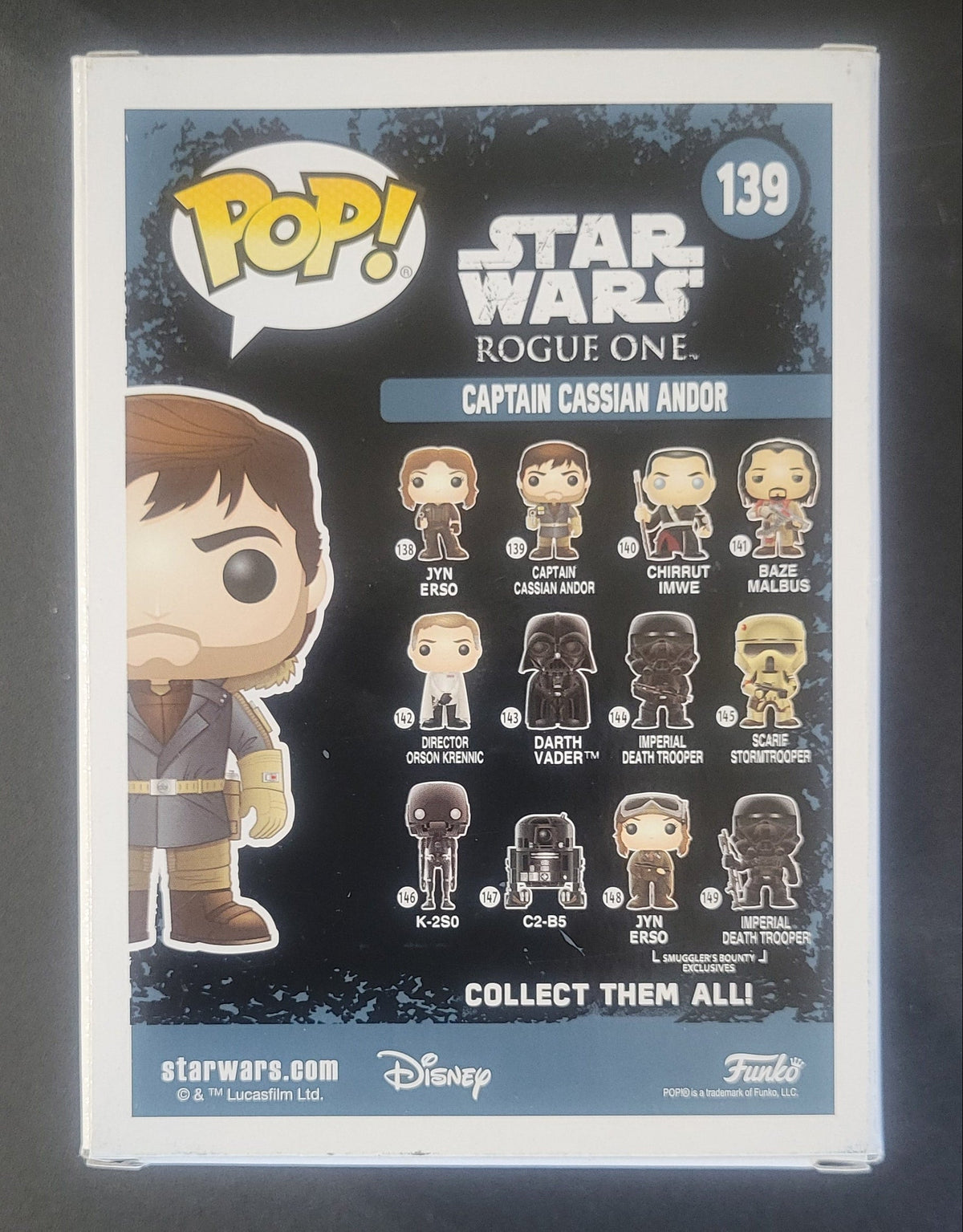 Funko - Star Wars - Captain Cassian Andor