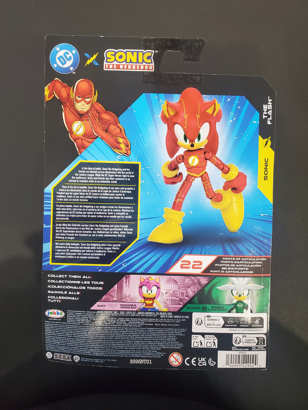 DC x Sonic The Hedgehog - Sonic The Flash