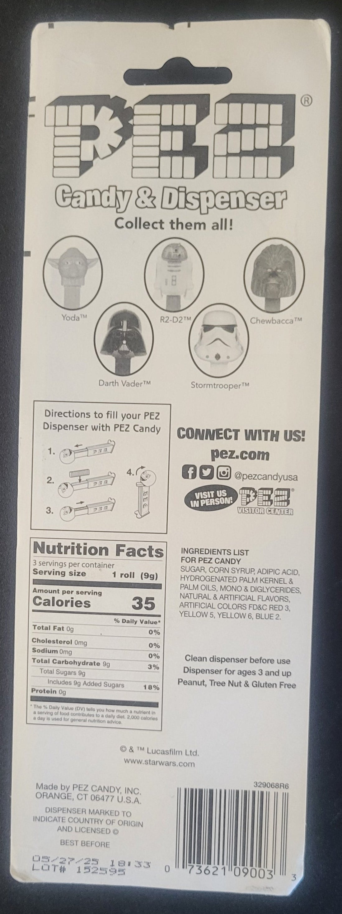 Star Wars - PEZ - Darth Vader