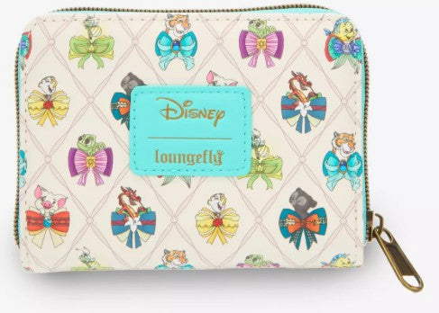 Loungefly - Disney Princess Bows Mini Zipper Wallet