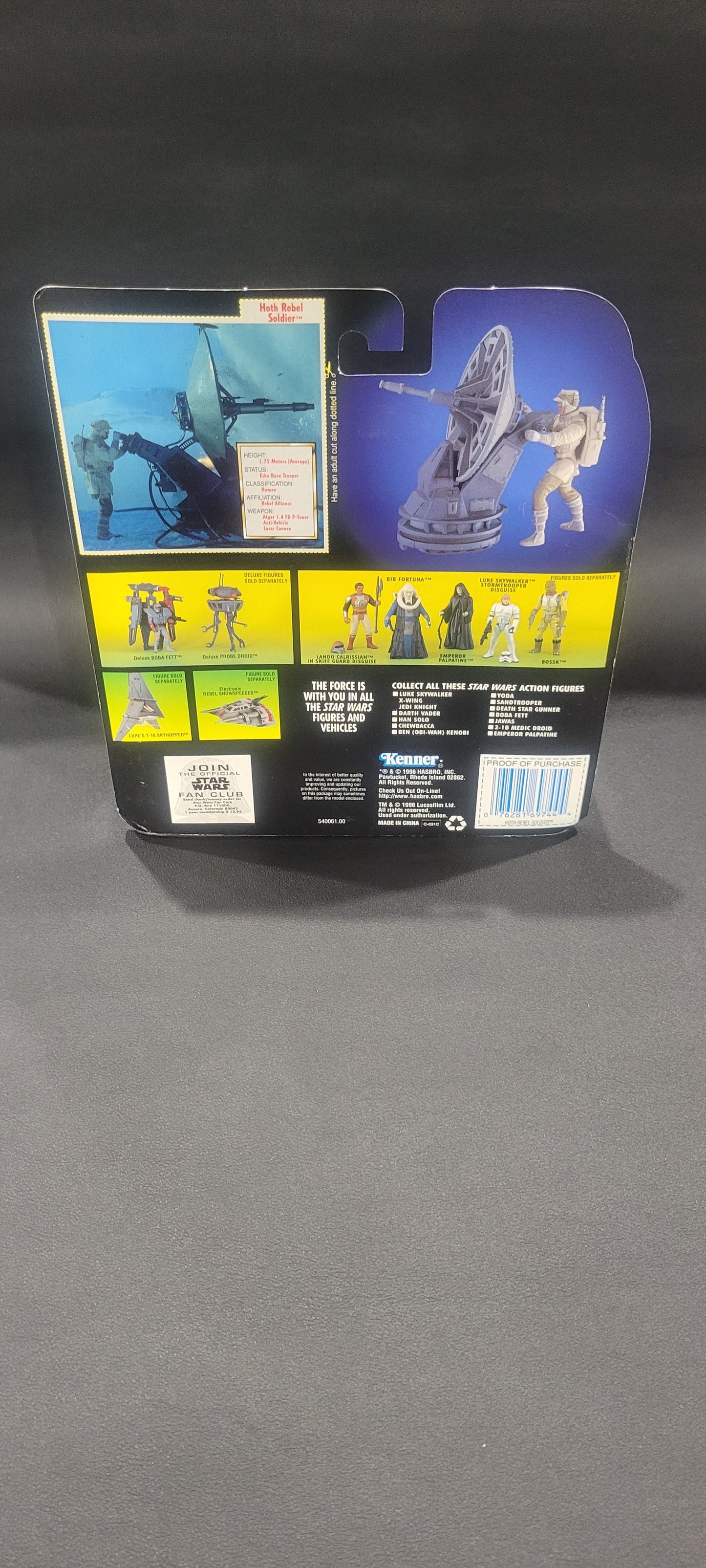 Star Wars - Deluxe - Hoth Rebel Soldier with Anti-Vehicle Laser Cannon