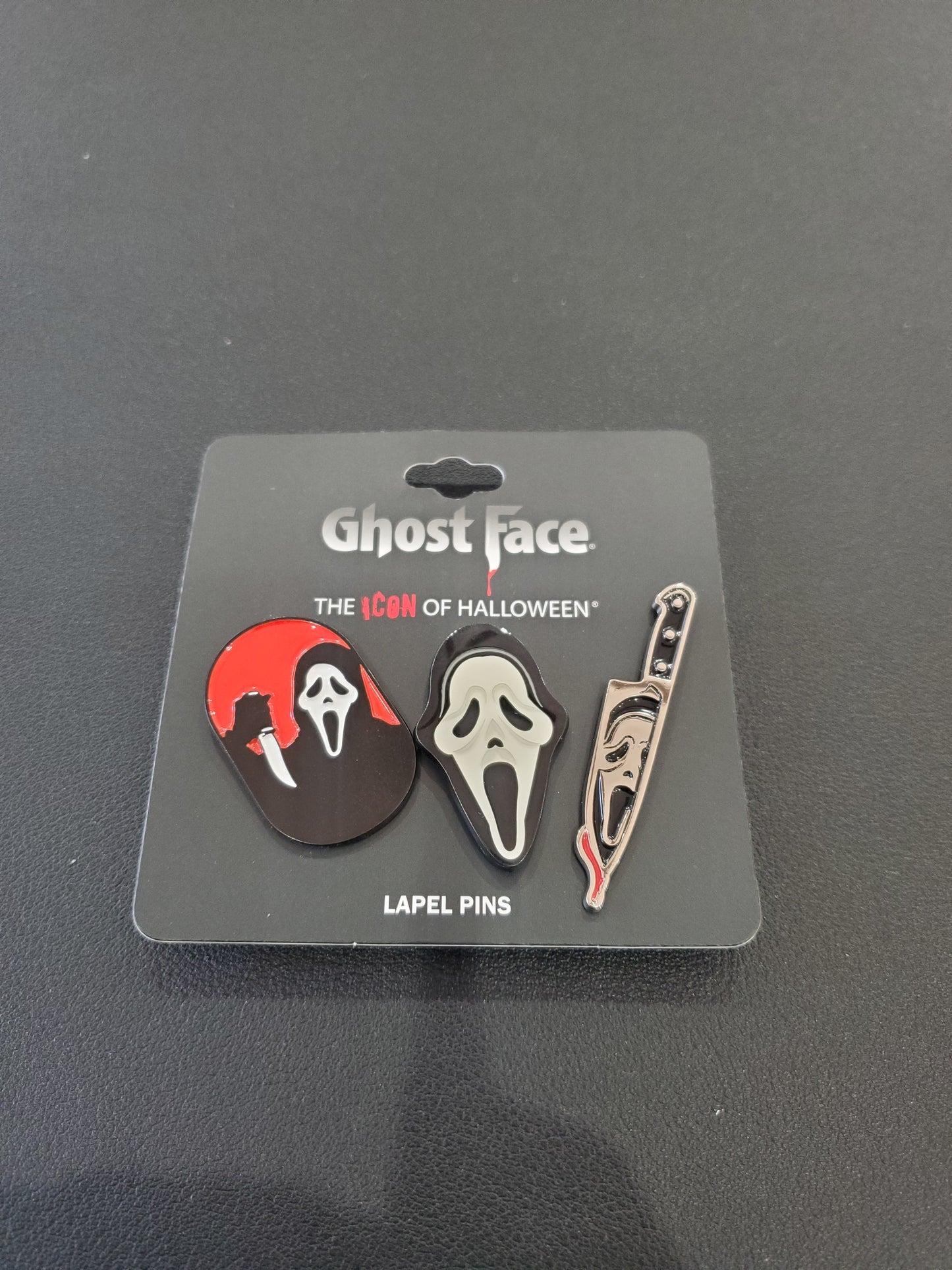 Ghost Face Lapel Pins