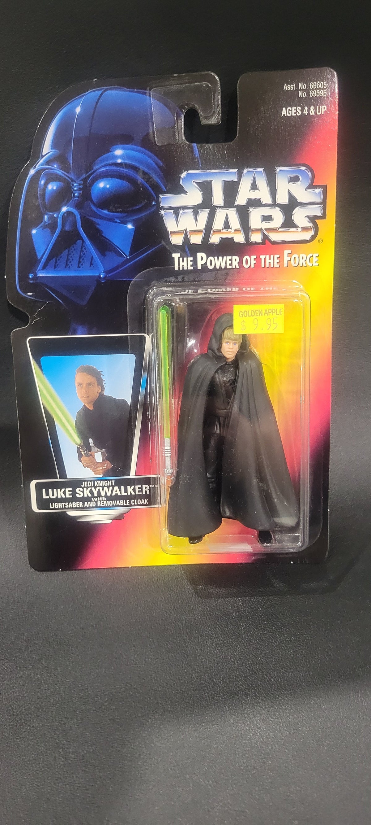 Star Wars - Jedi Knight Luke Skywalker with Lightsaber and Removable Cloak