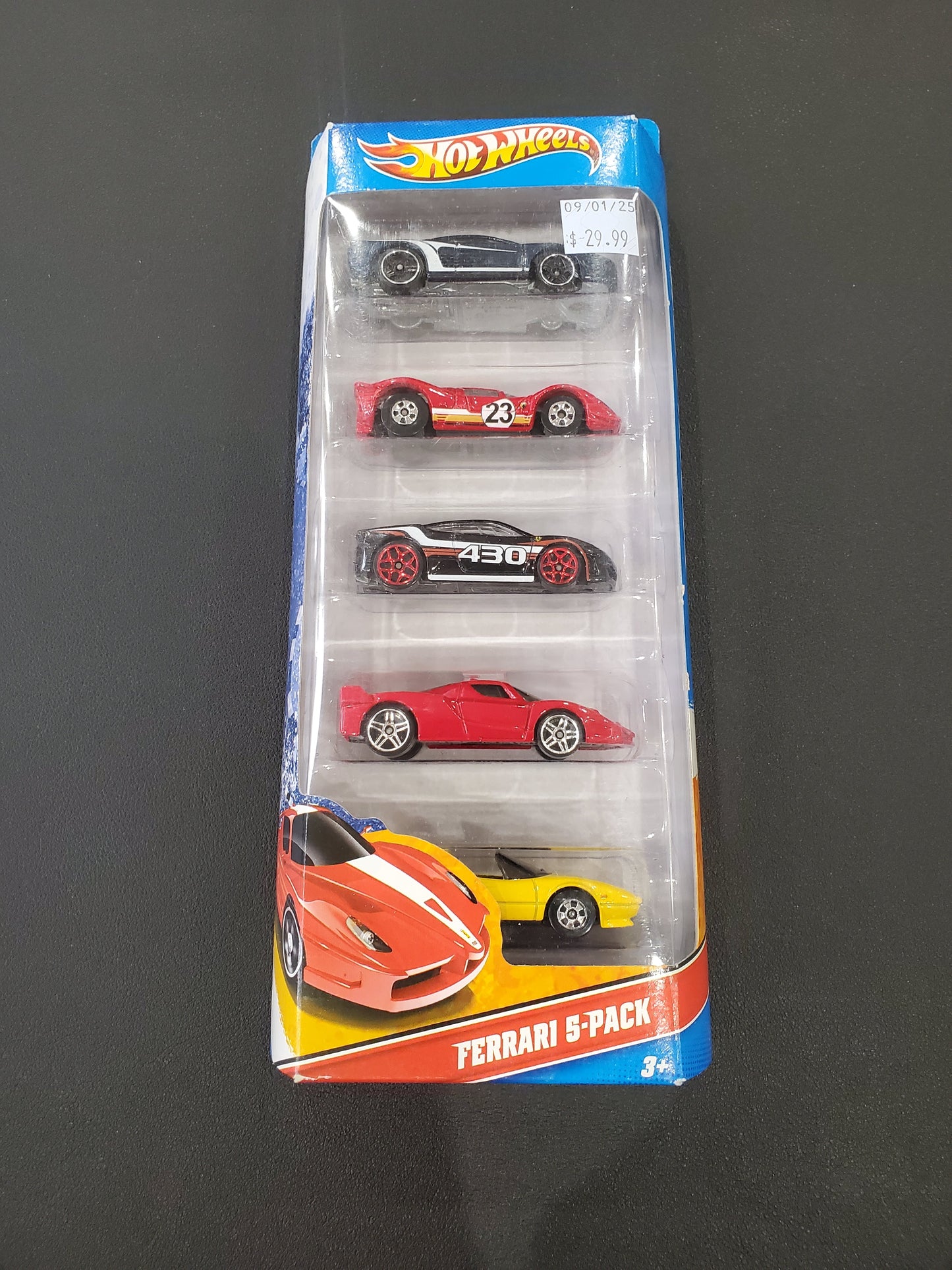 Hot Wheels - Ferrari - 5 Pack