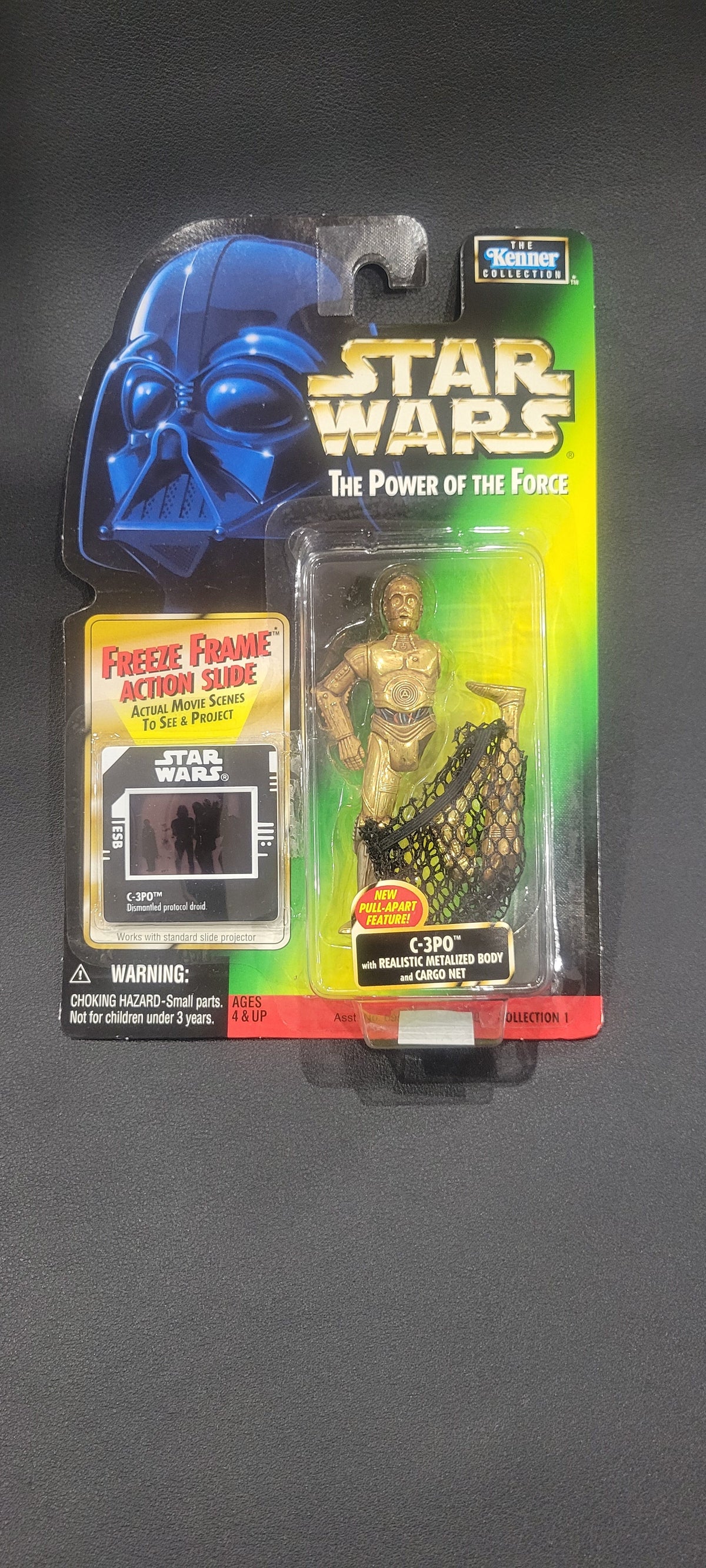 Star Wars - C-3PO with Realistic Metalized Body and Cargo Net