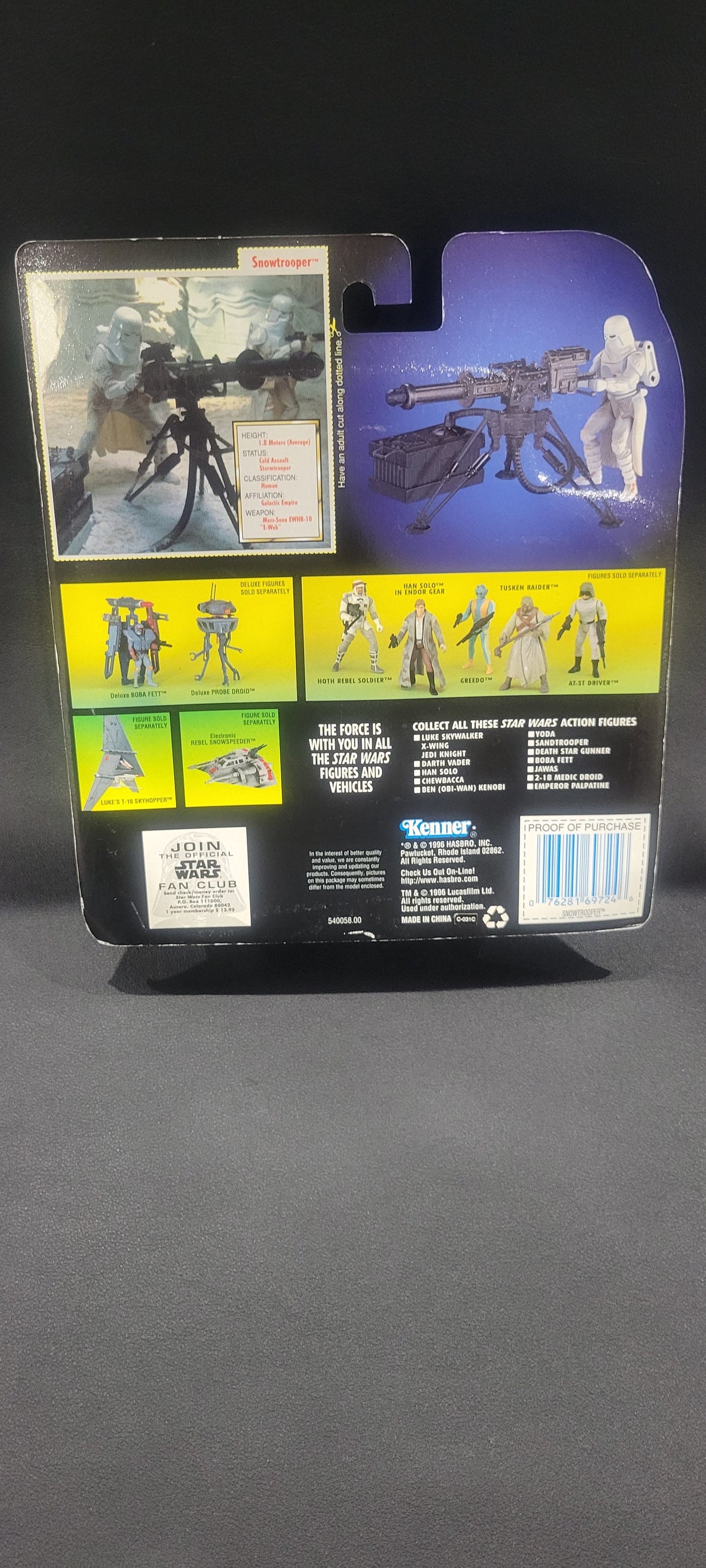 Star Wars - Deluxe - Snowtrooper with E-web Heavy Repeating Blaster