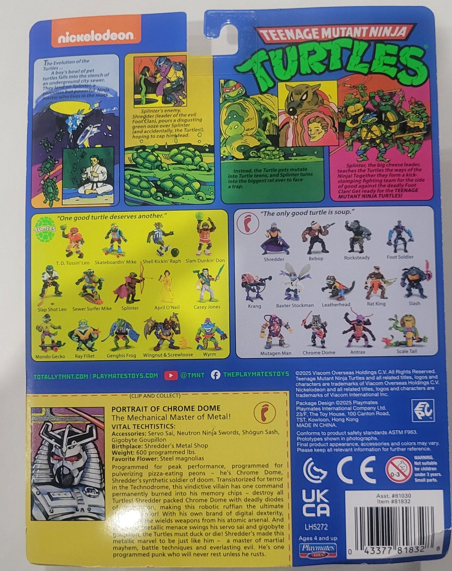 TMNT - Chrome Dome 2025