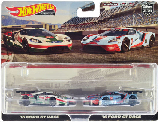 Hot Wheels - Car Culture - '16 Ford GT Race & '16 Ford GT Race