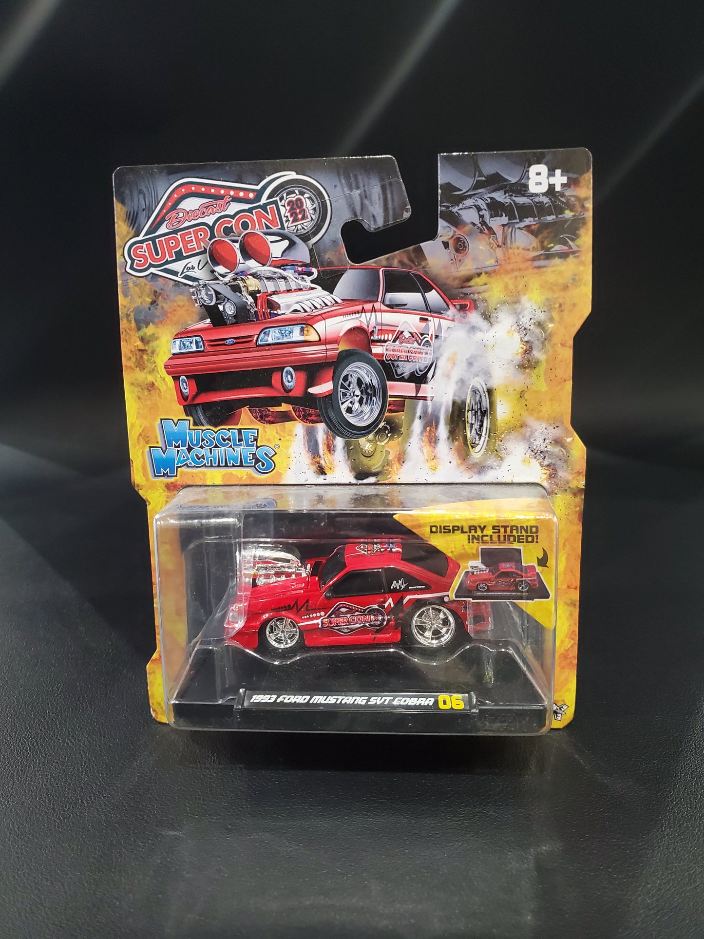 Muscle Machines - 2022 Diecast Super Con Las Vegas - 1993 Ford Mustang SVT Cobra #06