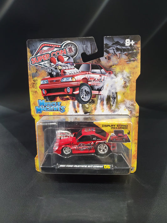 Muscle Machines - 2022 Diecast Super Con Las Vegas - 1993 Ford Mustang SVT Cobra #06