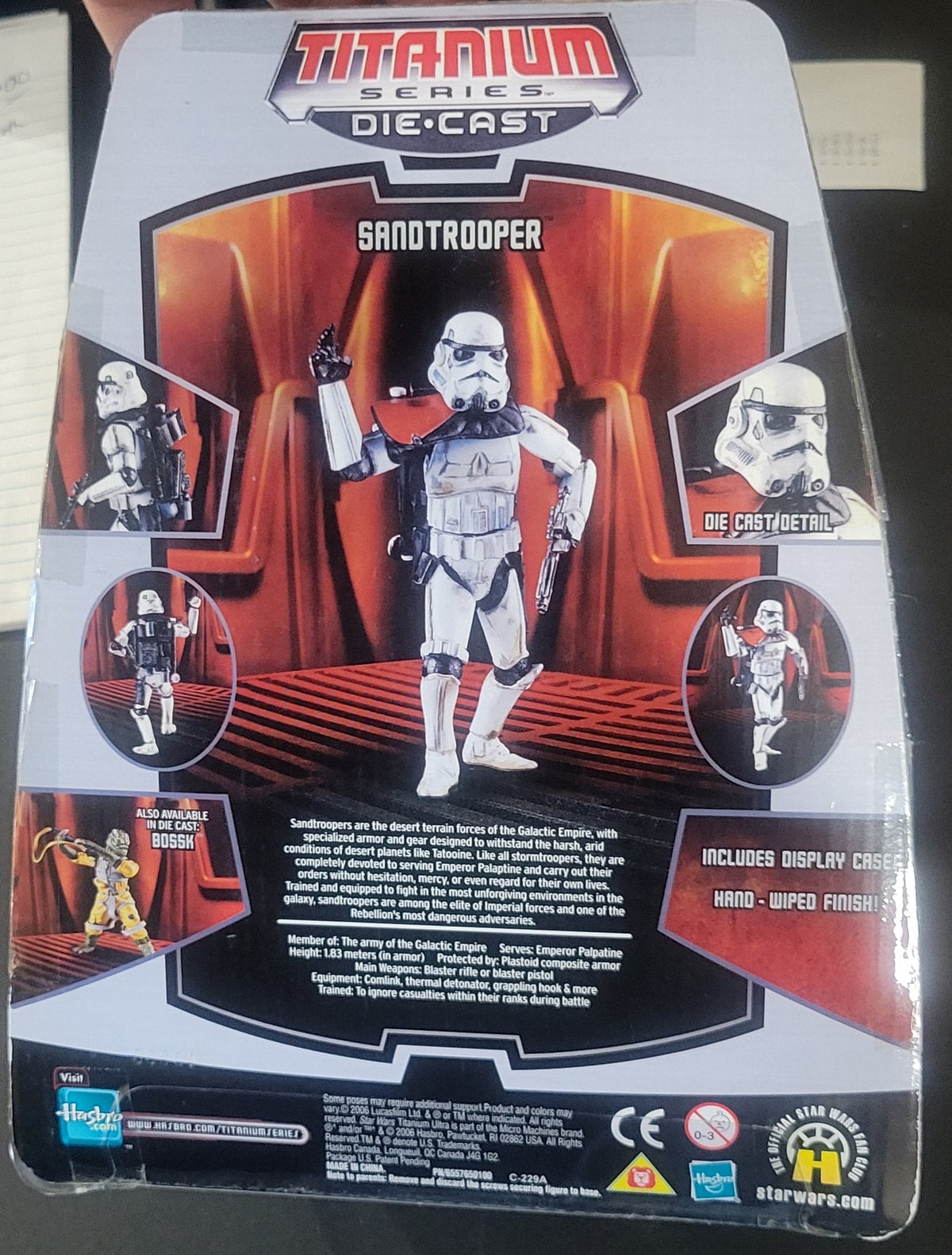 Star Wars - Titanium Series - Sandtrooper