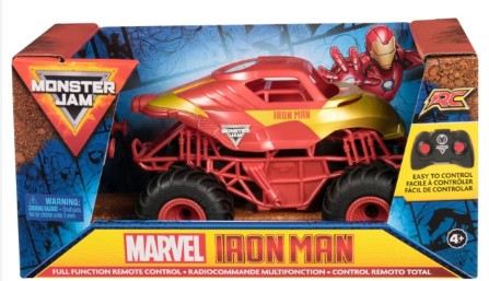 Monster Jam - Marvel Iron Man RC Car