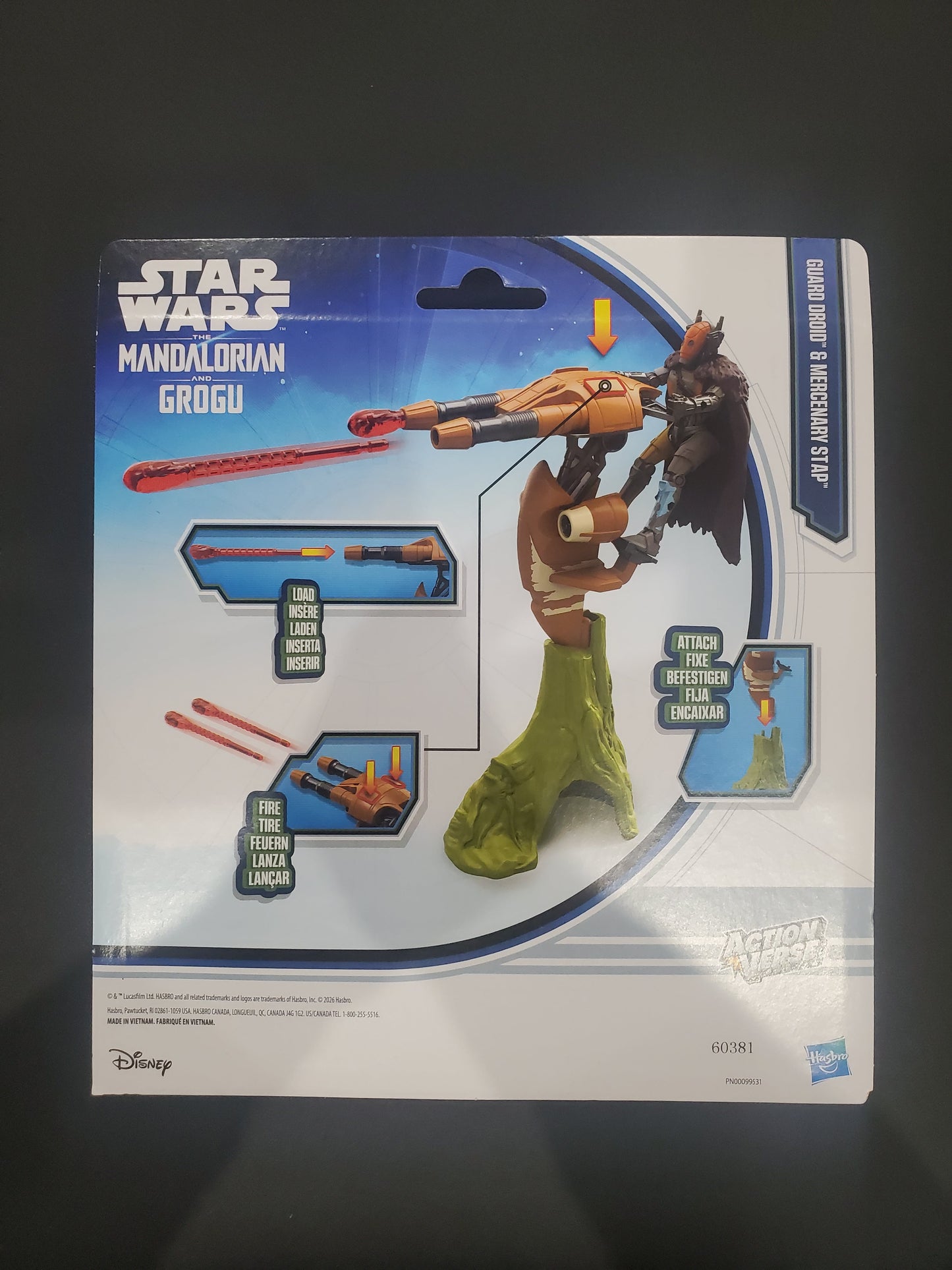 Star Wars - The Mandalorian and Grogu - Guard Droid & Mercenary Stap