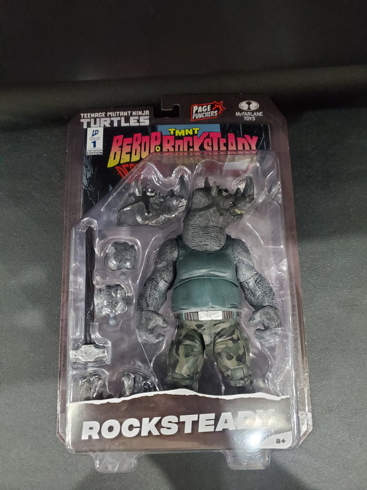 McFarlane Toys - TMNT Page Punchers - Rocksteady