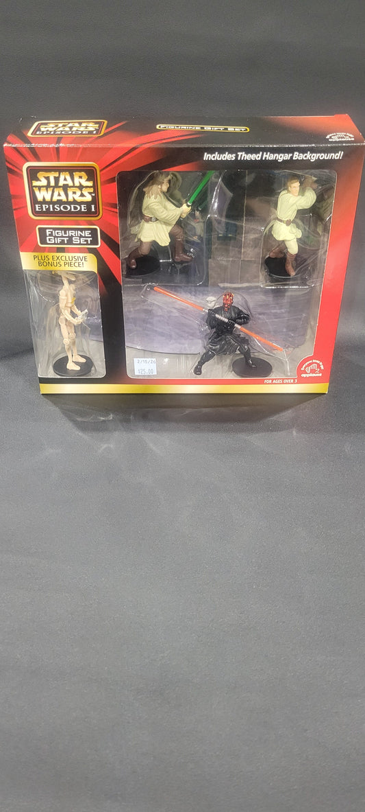 Star Wars - Episode I - Figurine Gift Set - Darth Maul, Obi-Wan Kenobi, Qui-Gon Jinn, Battle Droid