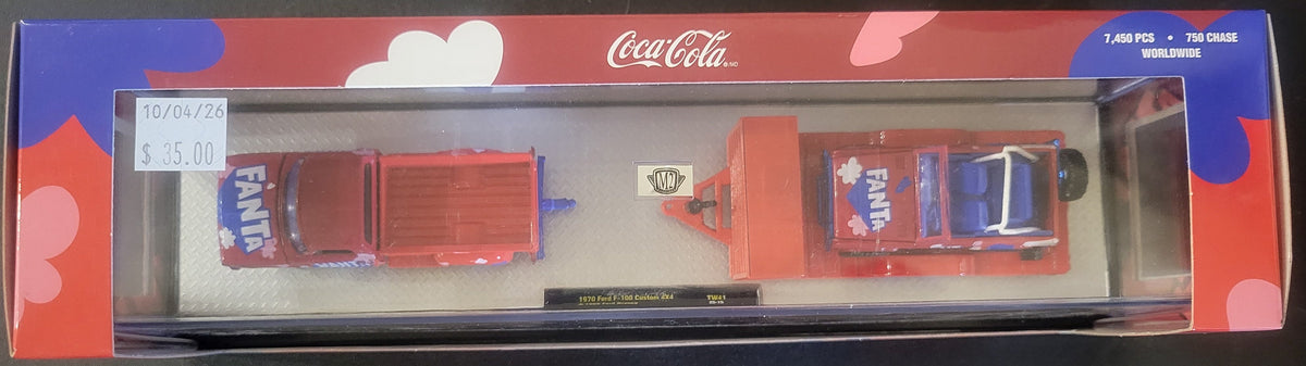M2 Machines - FANTA 1970 Ford F-100 Custom 4x4 & 1966 Ford Bronco *CHASE*