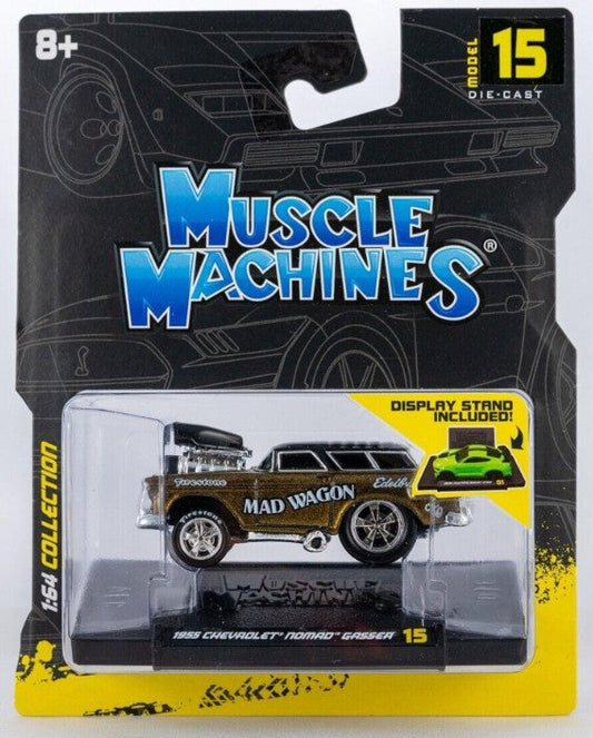 Muscle Machines - Series 3 - 1955 Chevrolet Nomad Gasser #15
