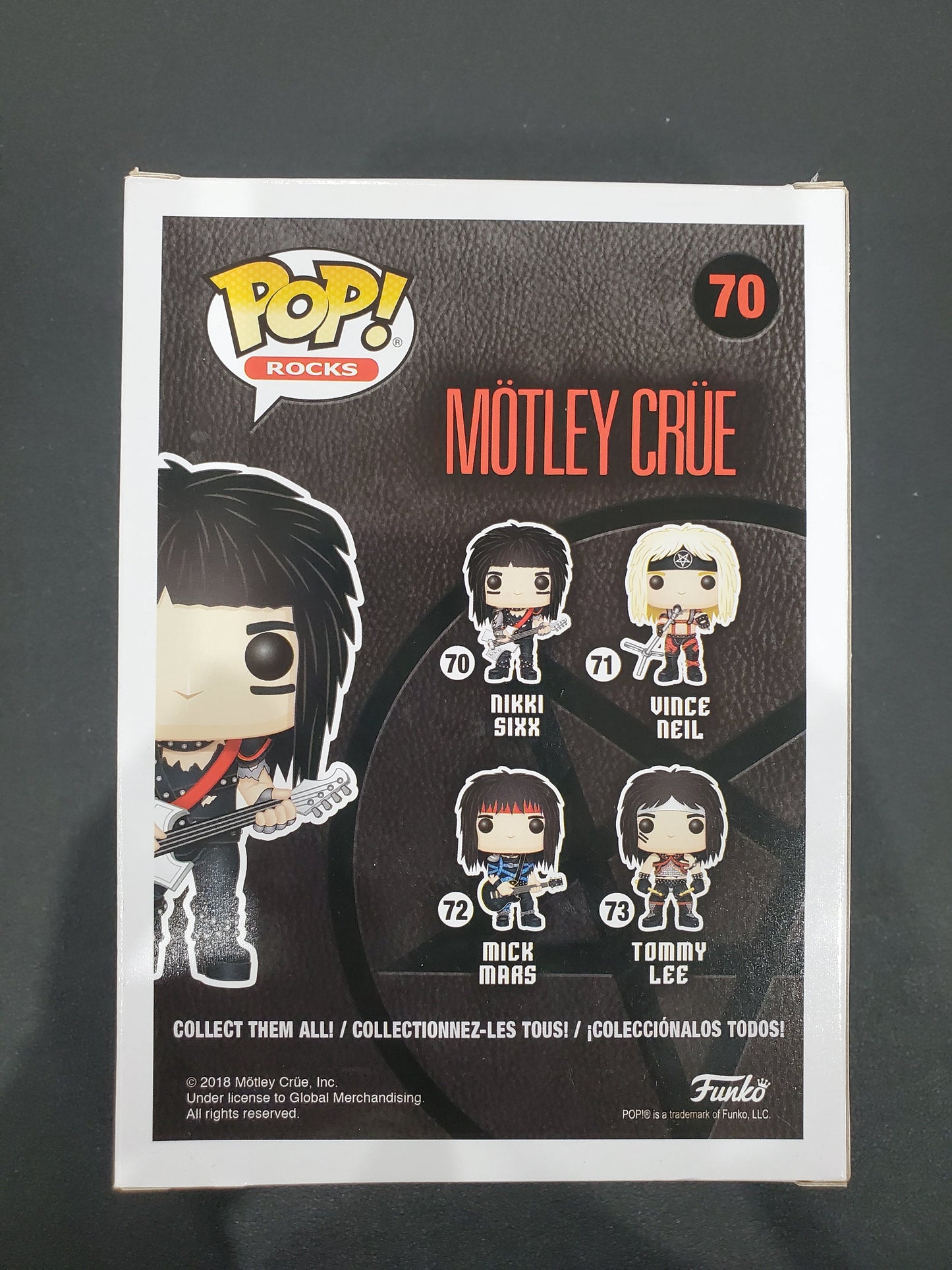 Funko - Motley Crue - Nikki Sixx