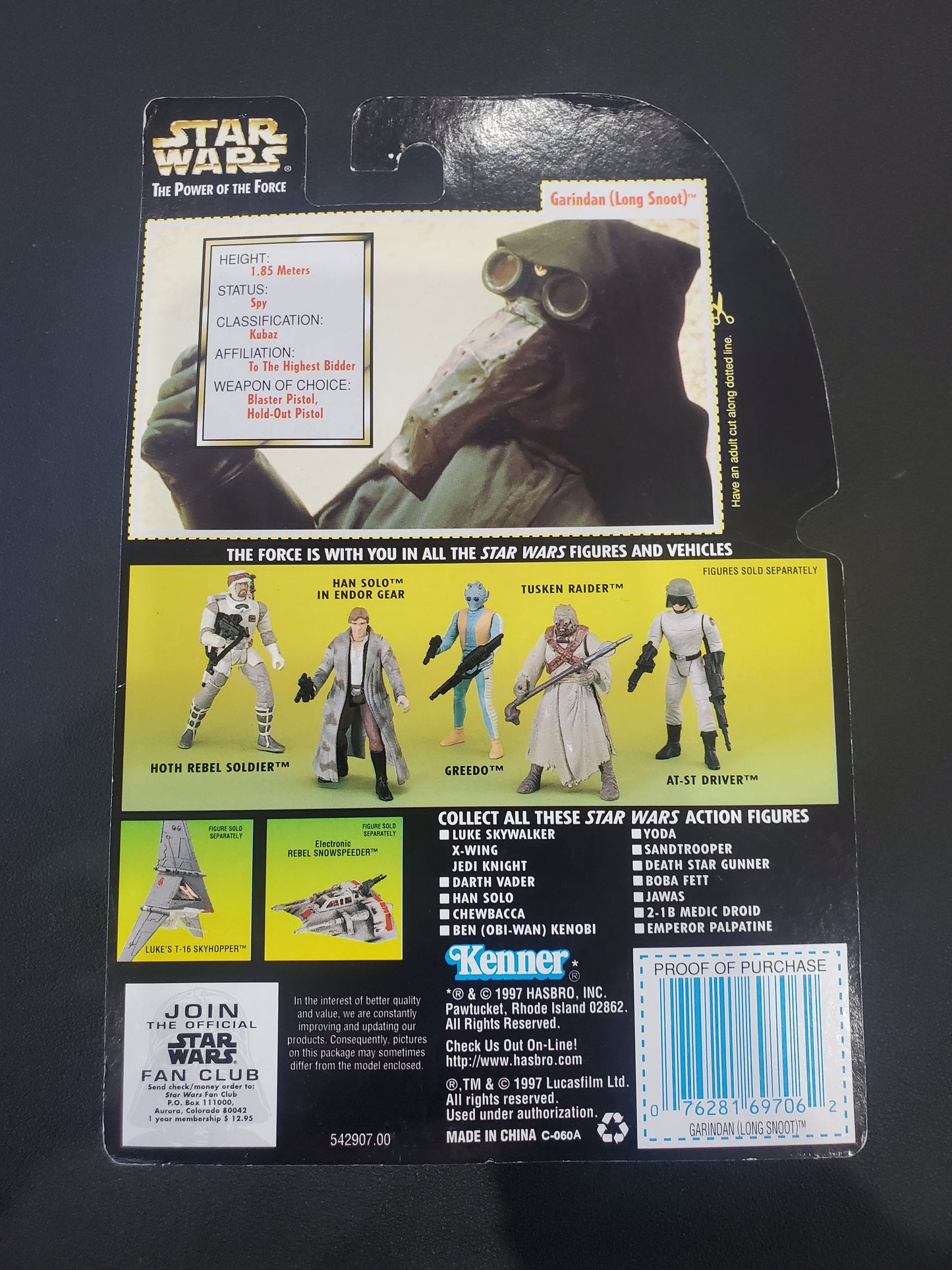 Star Wars - Garindan (Long Snoot)