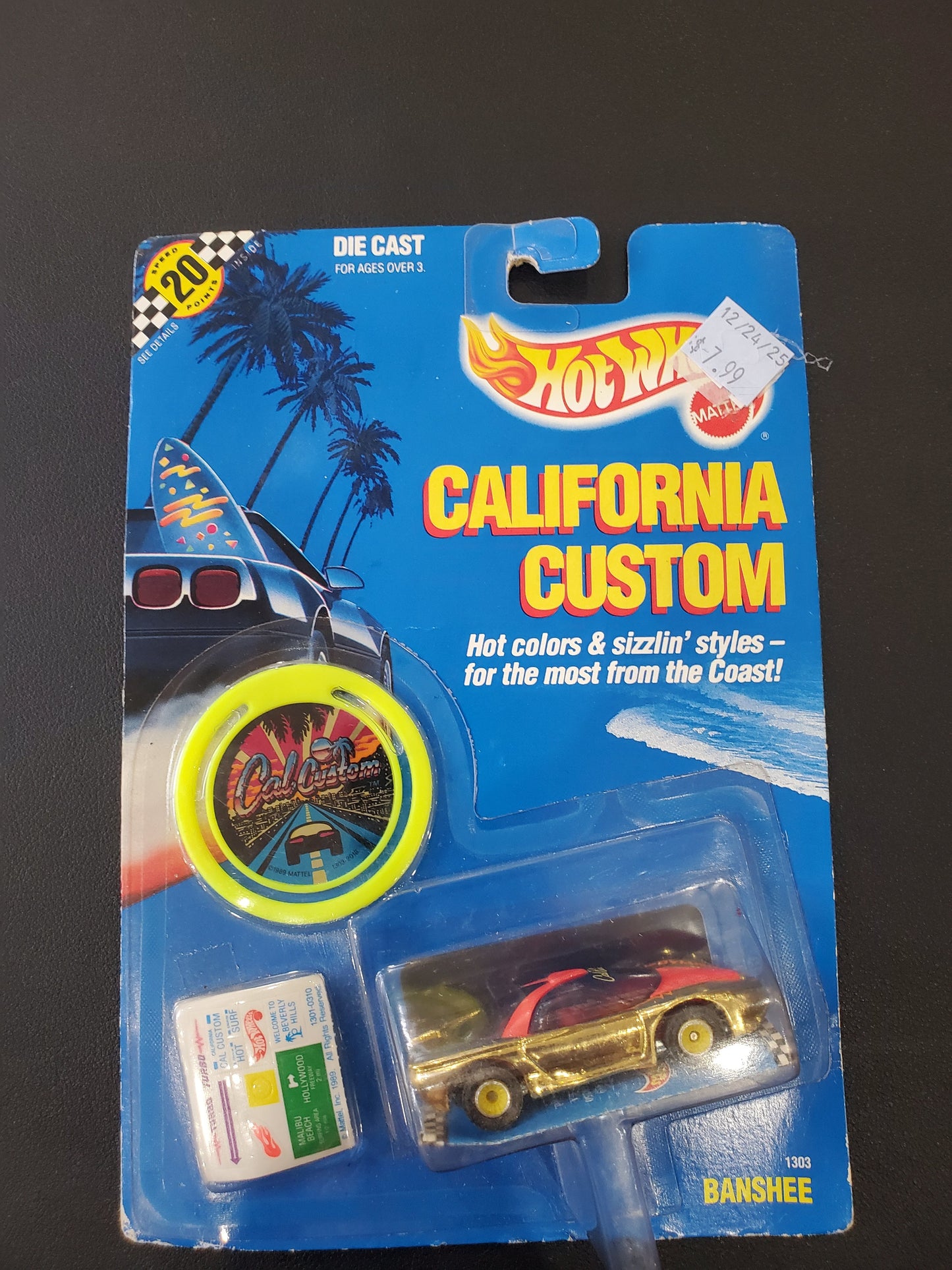 Hot Wheels - 1989 California Custom Banshee
