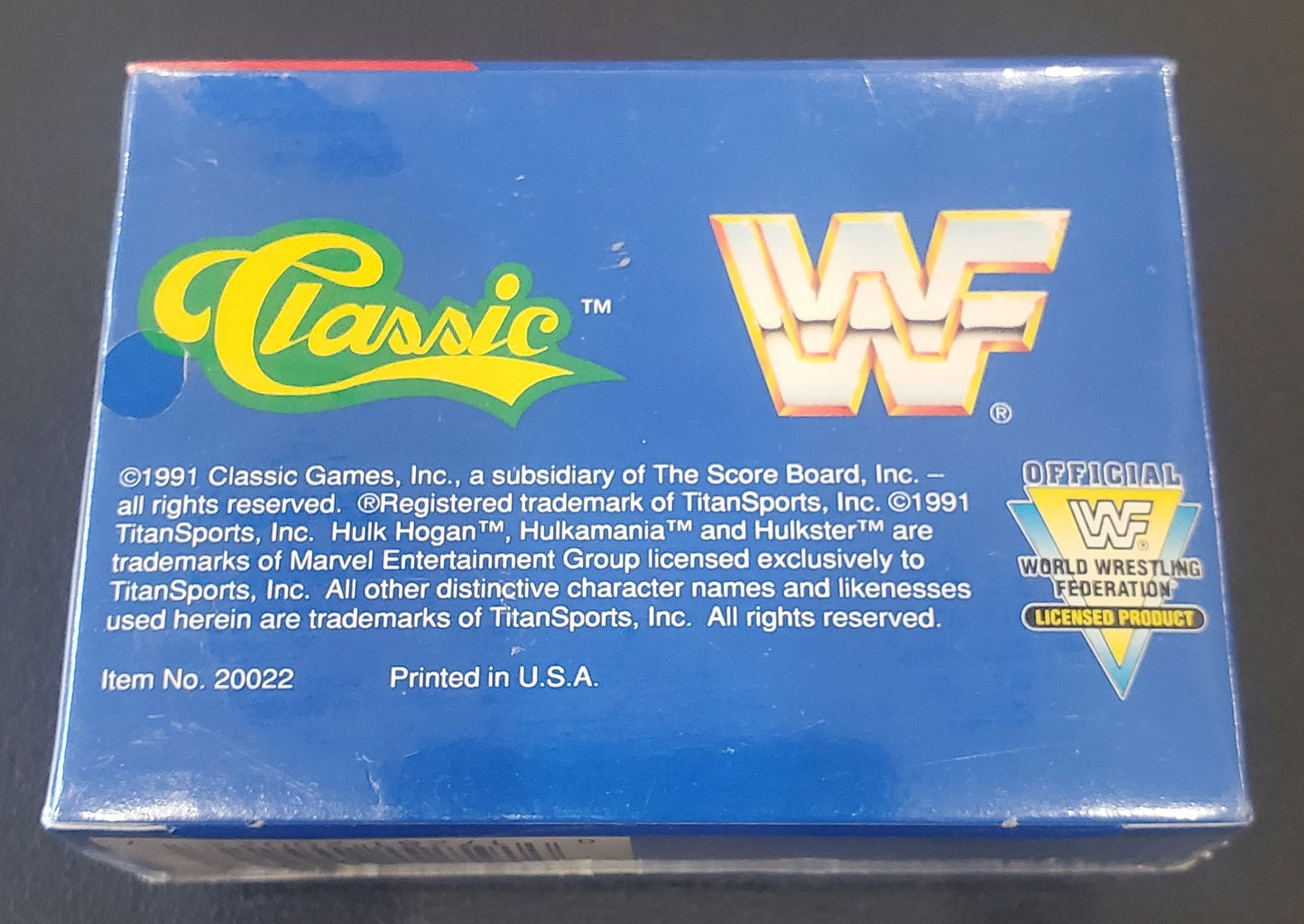 WWF - Superstar Cards 1991 - 150 Cards