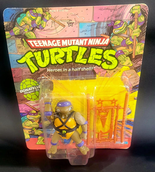 TMNT - VINTAGE 1988 Sealed 10 Back Donatello