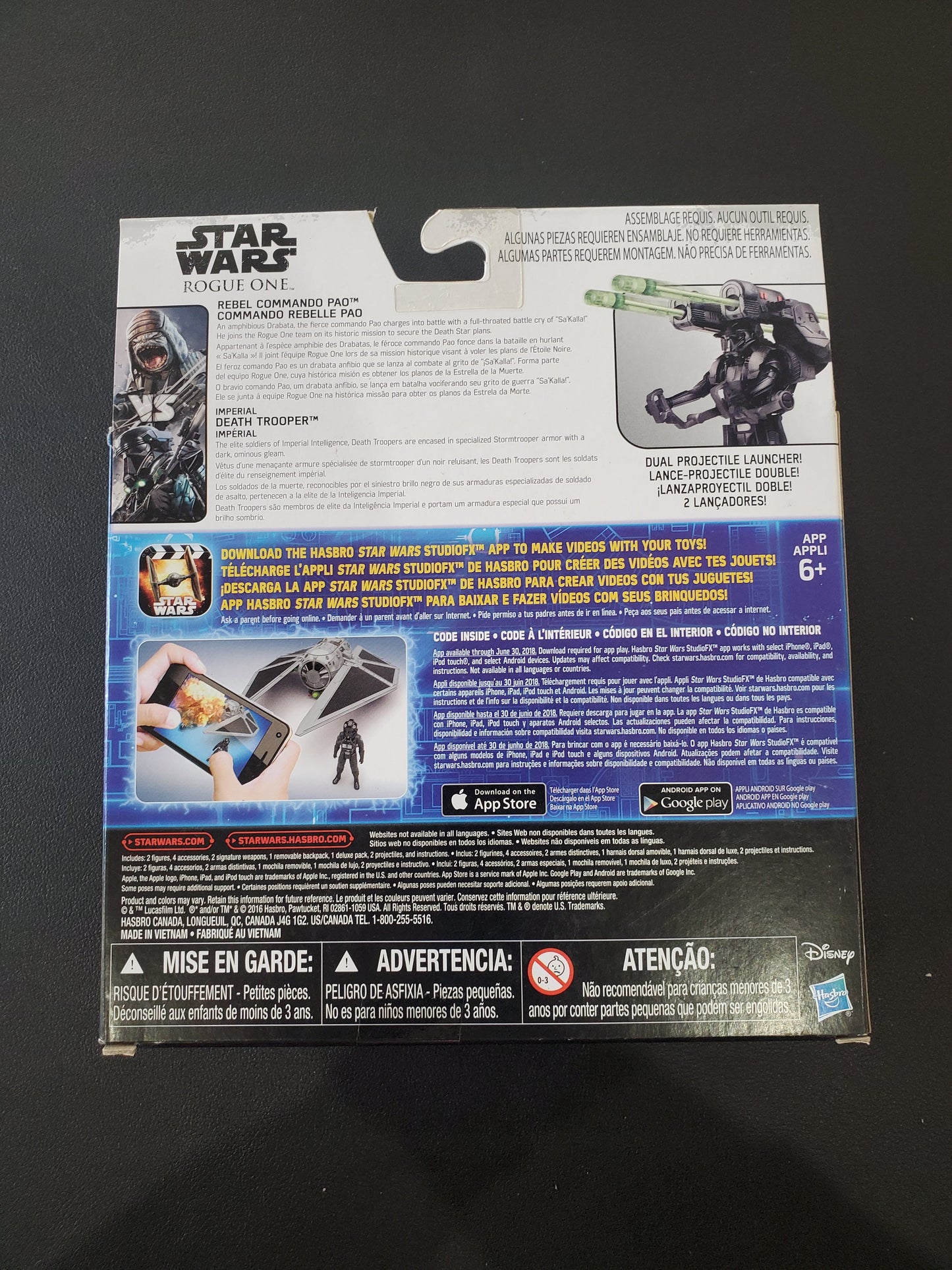 Star Wars - Rebel Commando Pao & Imperial Death Trooper