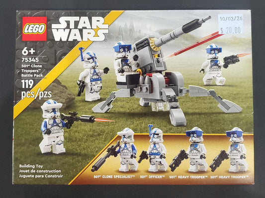 LEGO 501st Clone Trooper Battle Pack 75345
