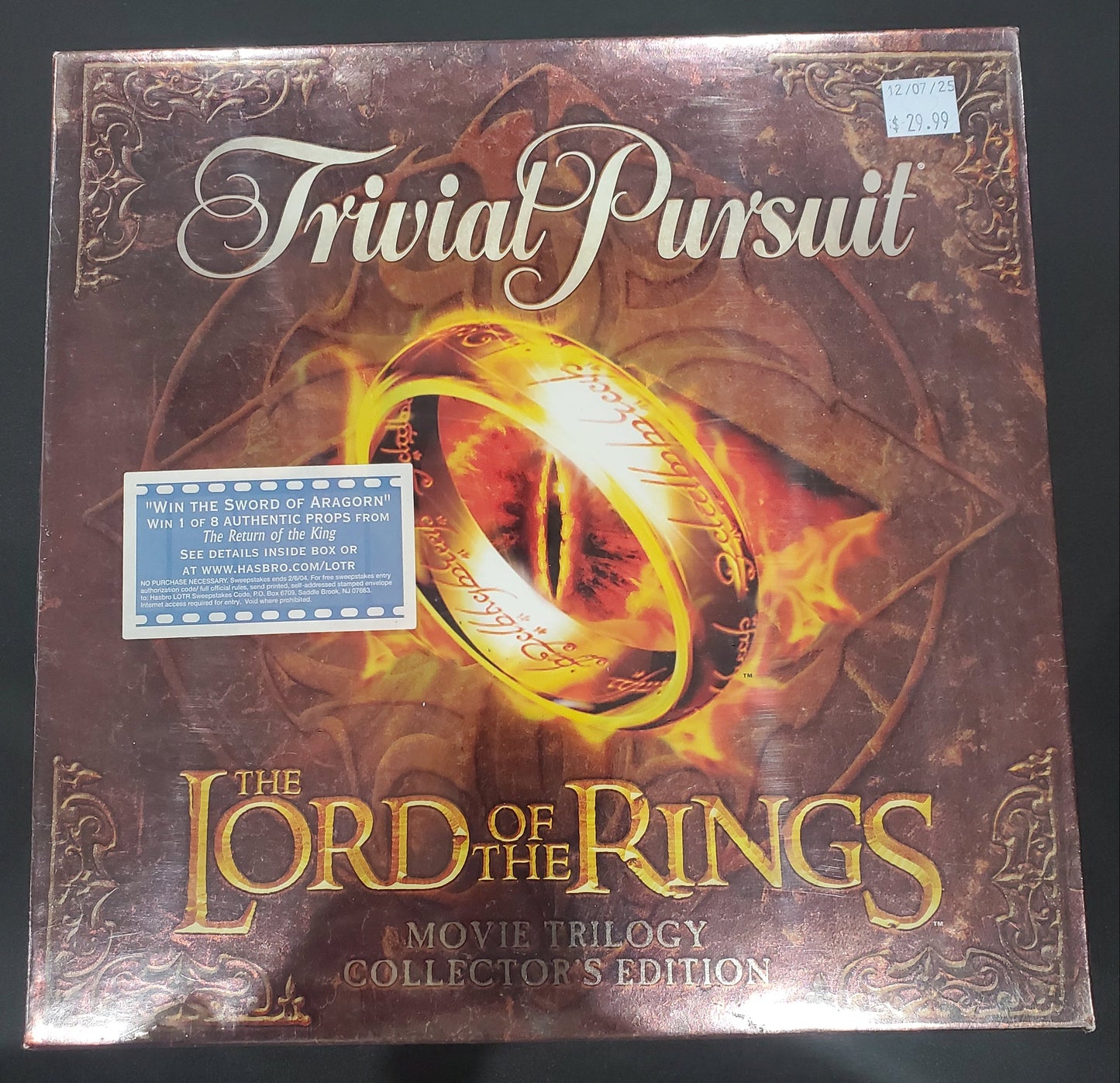 The Lord of the Rings - Trivial Pursuit - Collectors Edition