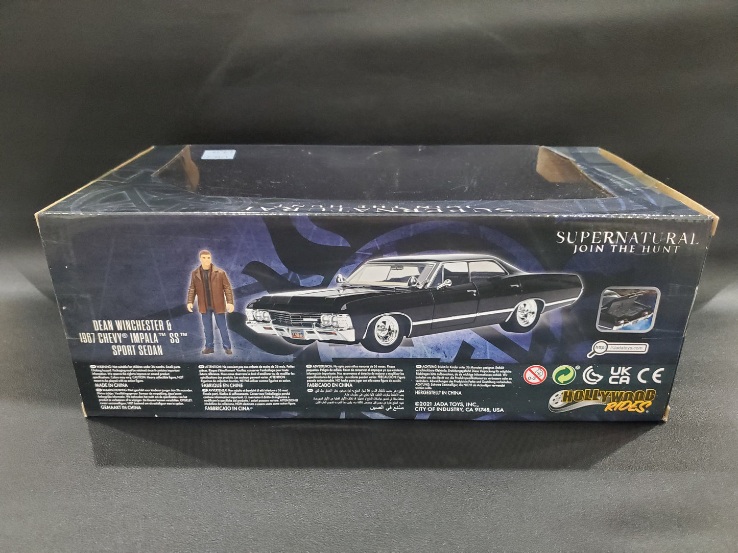 Jada - Supernatural - Dean Winchester & 1967 Chevy Impala SS Sport Sedan