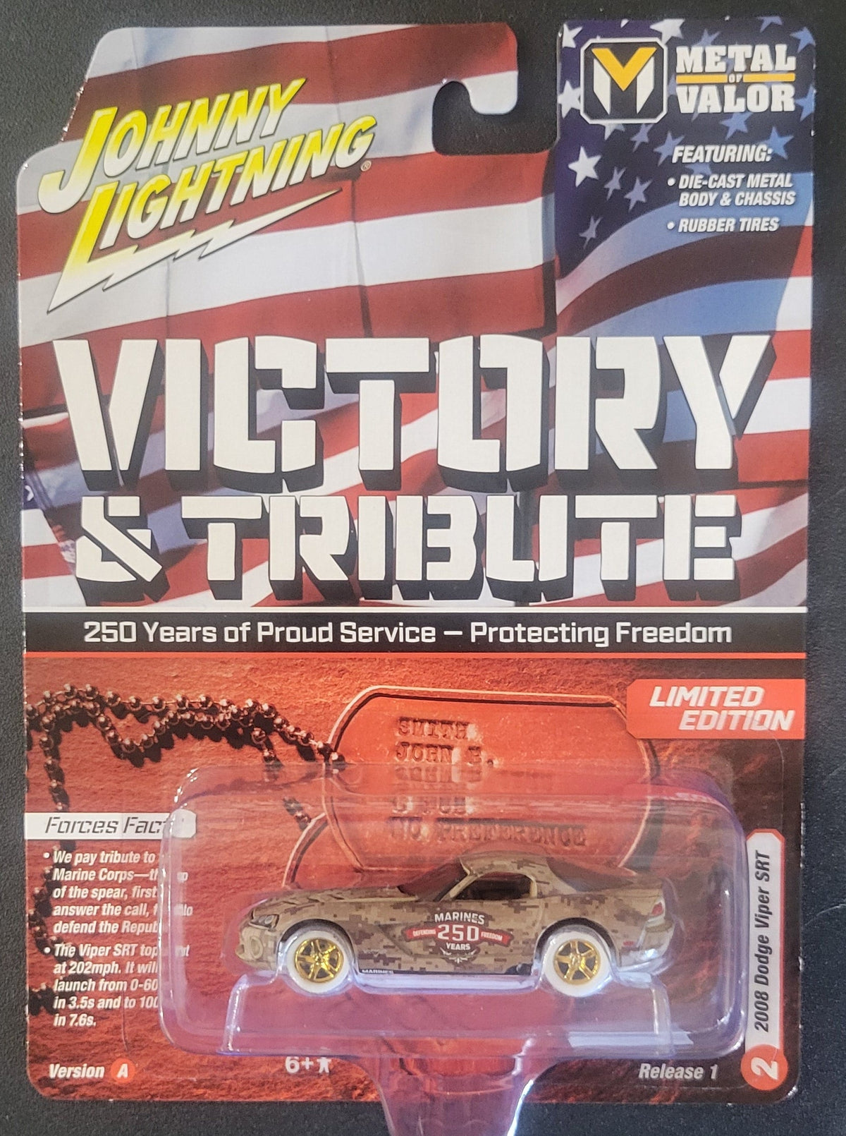 Johnny Lightning - 2008 Dodge Viper SRT - Limited Edition *CHASE*