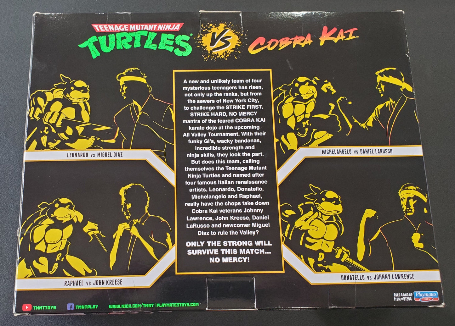 TMNT x Cobra Kai - Donatello vs Johnny Lawrence