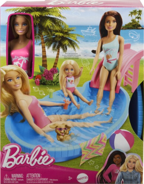 Barbie - Barbie Pool with Doll