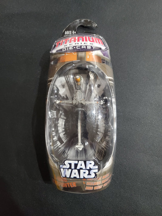Star Wars -  2007 Titanium Series Die Cast - B-Wing Starfighter